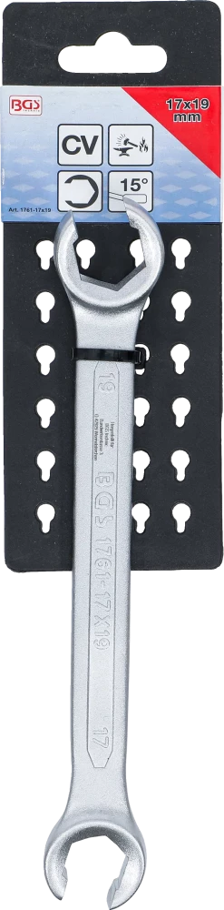 Nyitott csillagkulcs | 17 x 19 mm