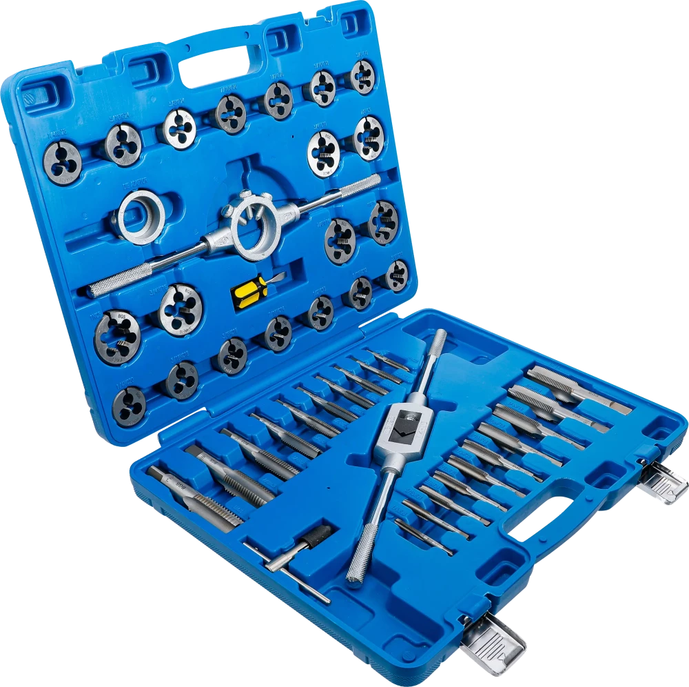 Menetvágó készlet | collos | 1/4" - 1" | 45 darabos