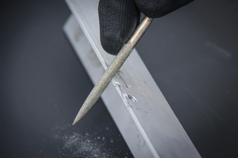 Gyémántreszelő-készlet | egyenes | 140 x 3 mm | 10 darabos