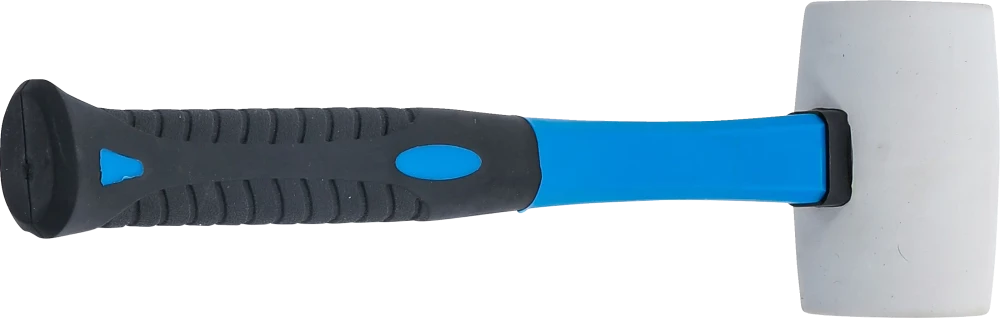 Gumikalapács | üvegszálas nyél | fehér fejű | Ø 48 mm | 250 g