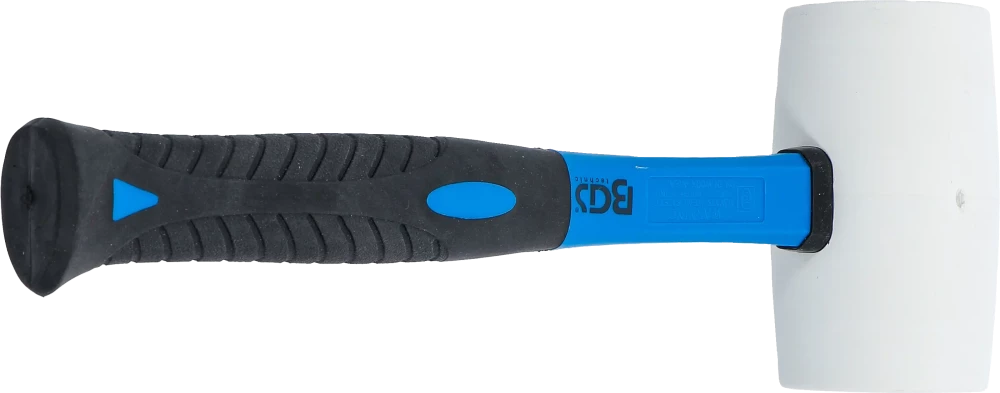 Gumikalapács | üvegszálas nyél | fehér fejű | Ø 64 mm | 750 g