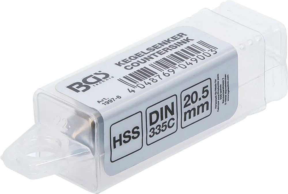 Kúpos süllyesztő | HSS | DIN 335 C forma | Ø 20,5 mm