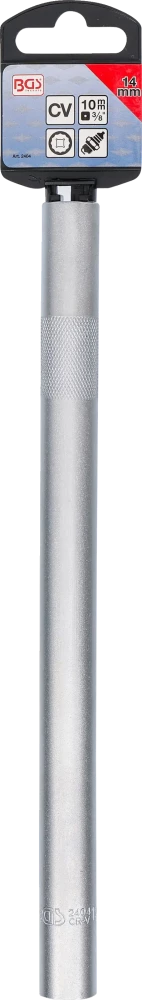 Gyújtógyertya kulcs, tizenkétszögletű, extra hosszú | 10 mm (3/8") | 14 mm
