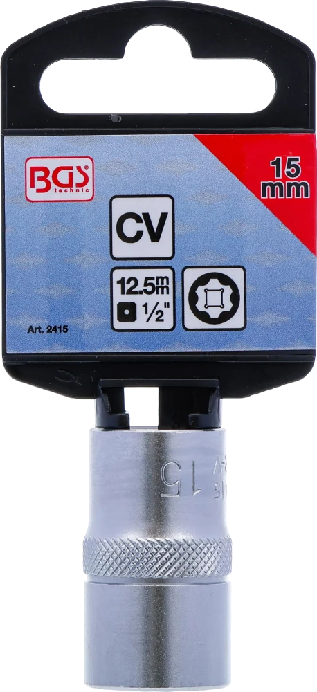 Dugókulcs, Super Lock | 12,5 mm (1/2") | 15 mm