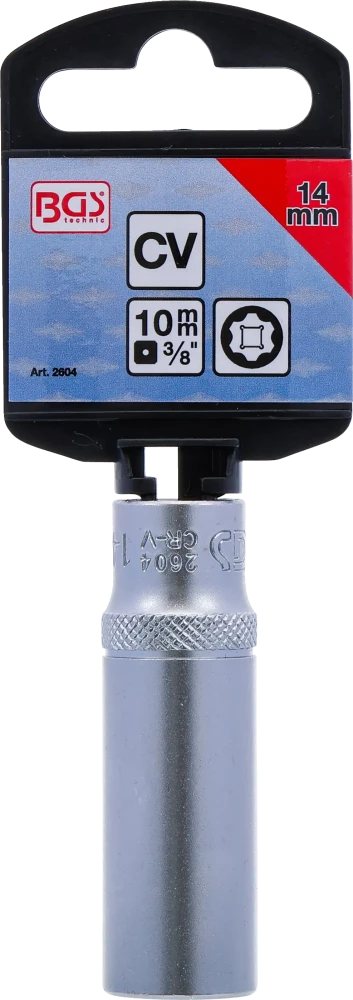 Dugókulcs, Super Lock, mély | 10 mm (3/8") | 14 mm