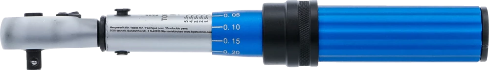 Nyomatékkulcs | 6,3 mm (1/4") | 1 - 6 Nm