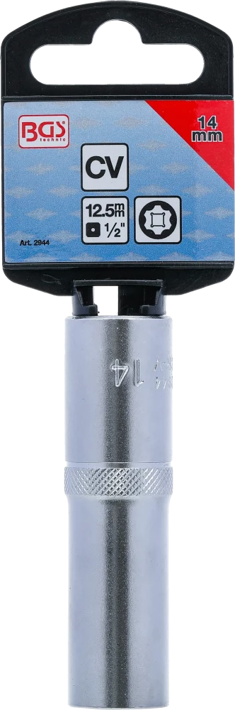 Dugókulcs, Super Lock, mély | 12,5 mm (1/2") | 14 mm