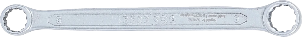 Csillagkulcs | extra lapos | 8 x 9 mm