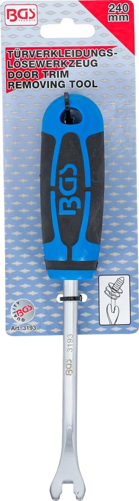Ajtókárpit patent leszedő | 240 mm