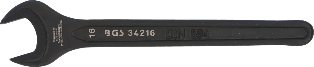 Egyoldalas villáskulcs | DIN 894 | 16 mm