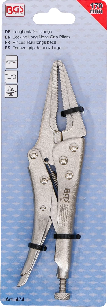 Grippfogó hosszított | 170 mm
