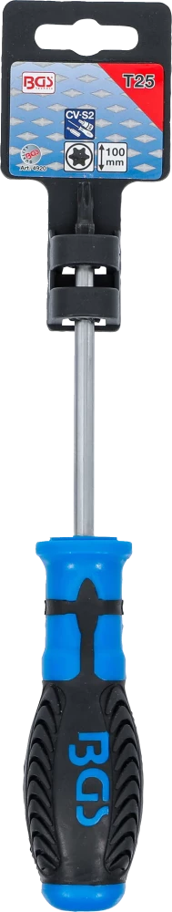Csavarhúzó | T-profil (Torx) T25 | Pengehossz 100 mm
