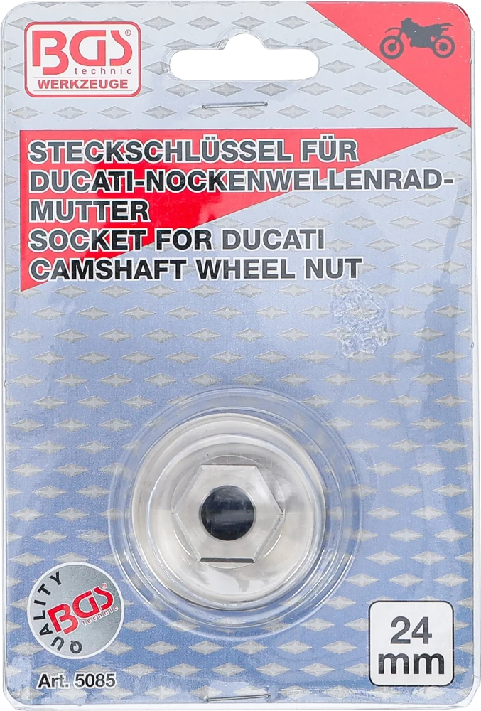 Speciális betét | Ducati vezérműtengely-kerékanyákhoz | 24 mm