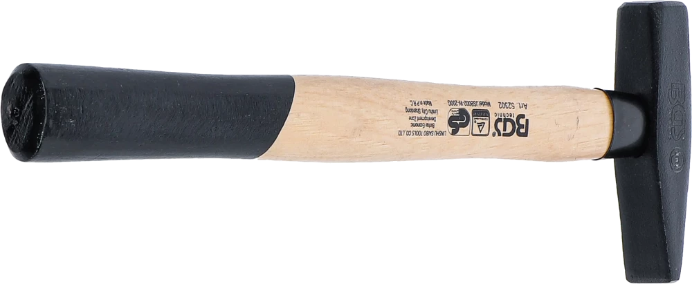 Lakatoskalapács | Hickory nyéllel | DIN 1041 | 200 g