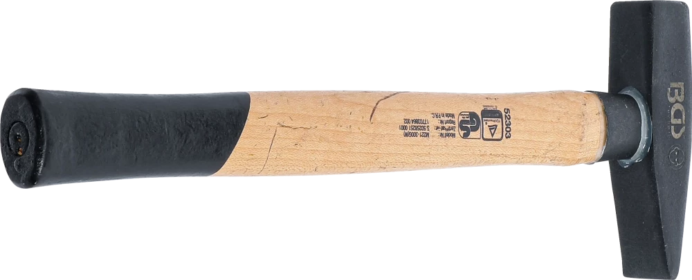 Lakatoskalapács | Hickory nyéllel | DIN 1041 | 300 g