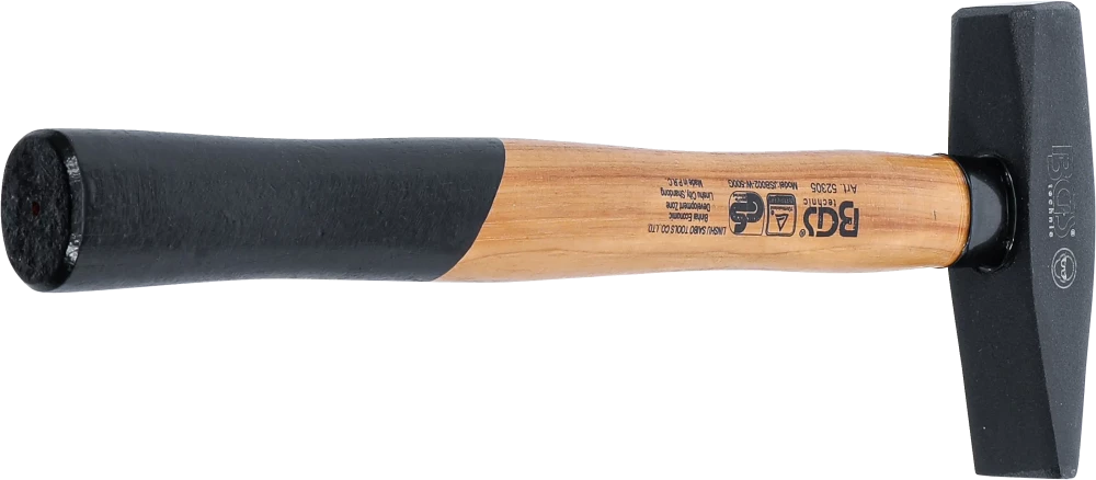 Lakatoskalapács | Hickory nyéllel | DIN 1041 | 500 g