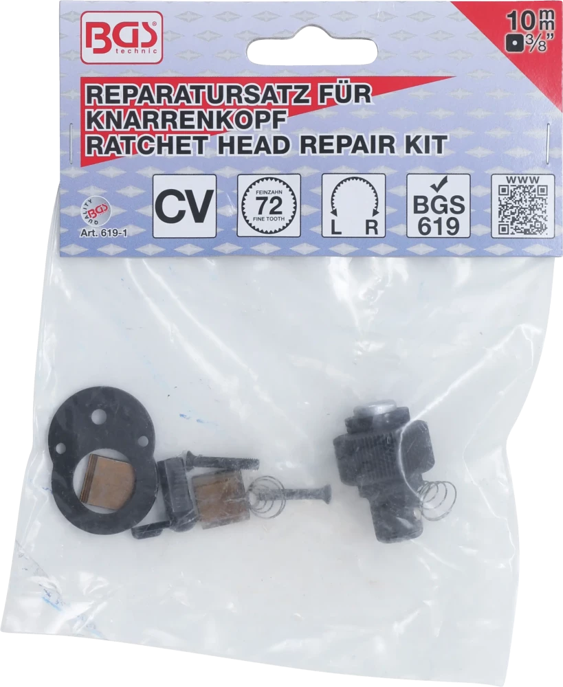 Javítókészlet racsnis fejhez | a BGS 619-hoz