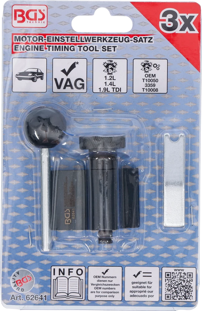 Motorvezérlés beállító készlet | VAG | 3 darabos