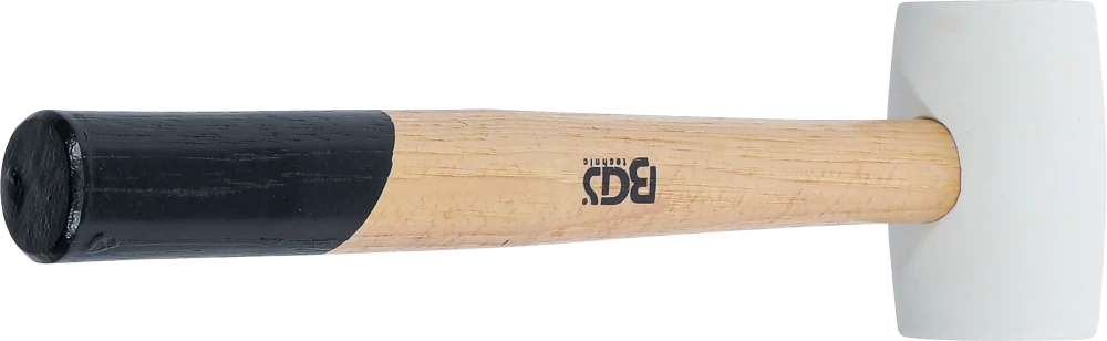 Gumikalapács | üvegszálas nyél | fehér fejű | Ø 64 mm | 750 g