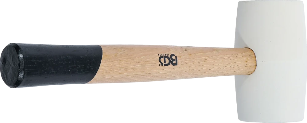 Gumikalapács | üvegszálas nyél | fehér fejű | Ø 64 mm | 750 g