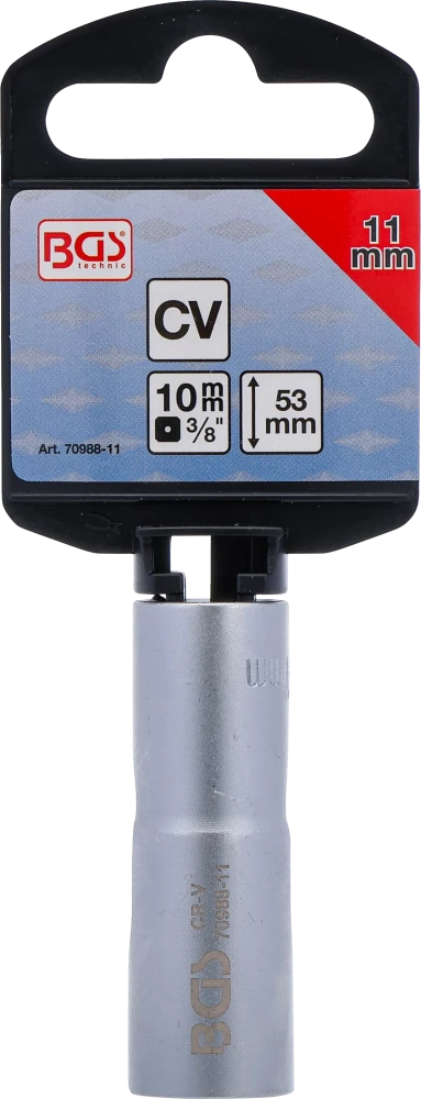 Speciális dugókulcsbetét, hasított | 10 mm (3/8") | 11 mm