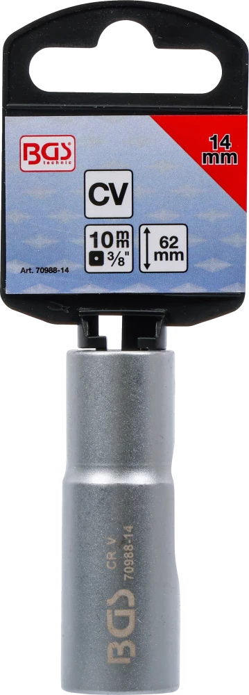 Speciális dugókulcsbetét, hasított | 10 mm (3/8") | 14 mm
