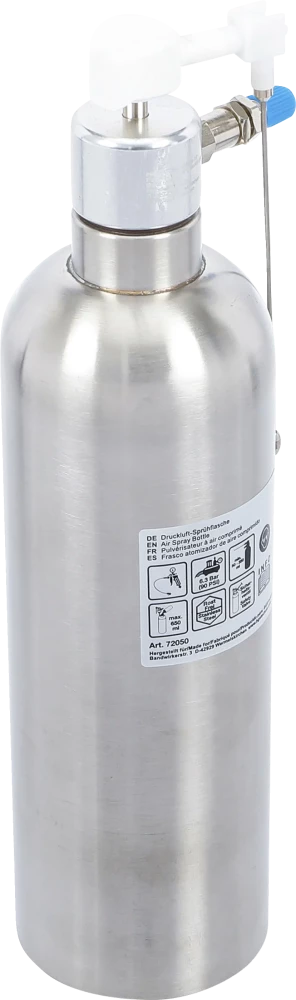 Levegős szórófejes flakon | nemesacél | rozsdamentes | 650 ml