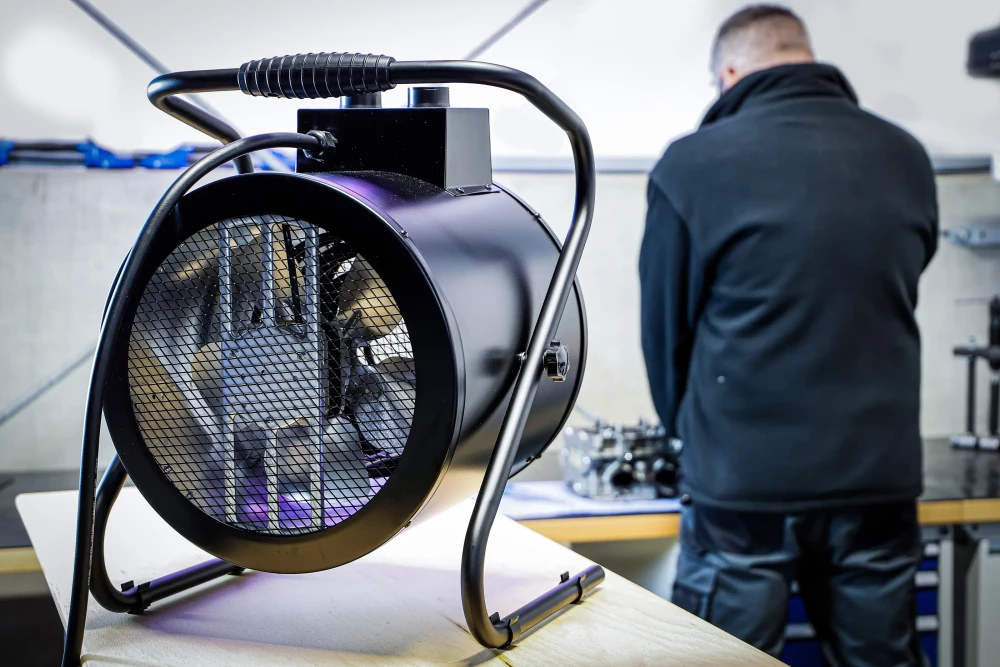 Fűtőventilátor | elektromos | 9 kW