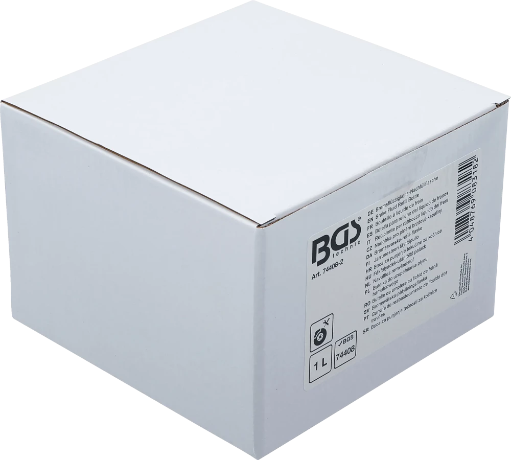 Fékfolyadék-utántöltő palack | 1 l | a BGS 74408-hez
