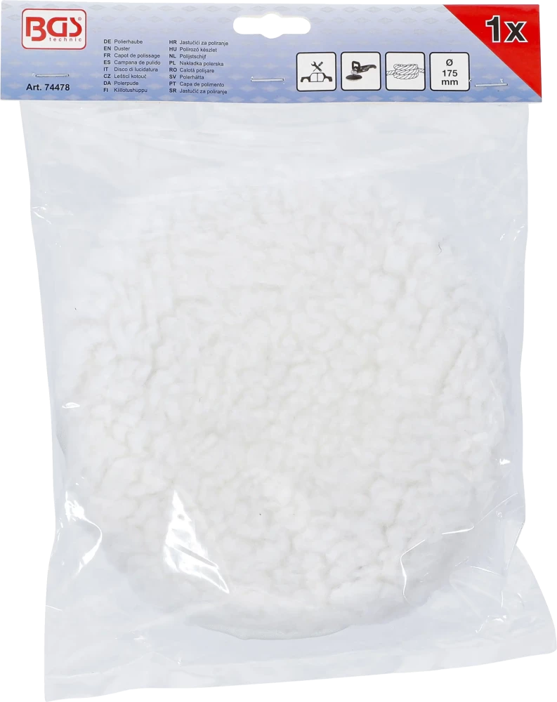 Polírozó készlet | húzózsinórral | Ø 175 mm