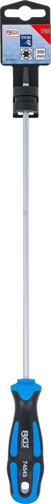 Csavarhúzó | T-profil (Torx) T20 | Pengehossz 250 mm