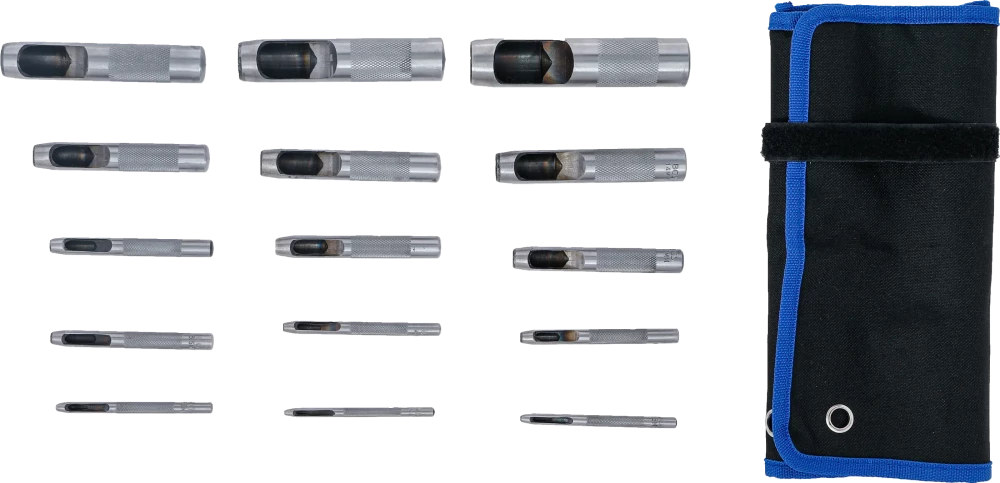 Lyukasztó készlet | 2 - 22 mm | 15 darabos