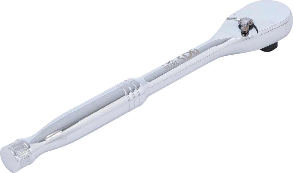 Racsnis kulcs | Tömör acél | finomfogazású | 10 mm (3/8")