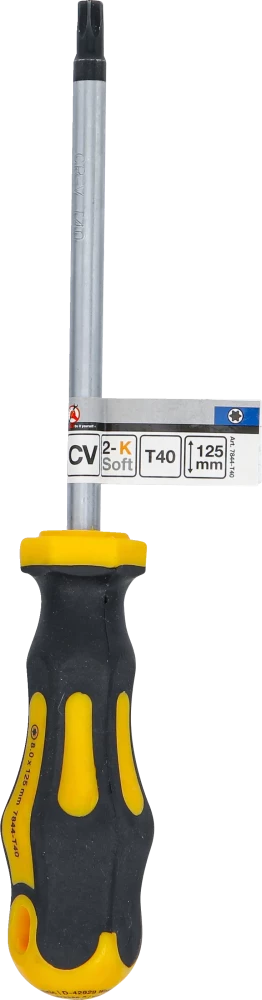Csavarhúzó | T-profil (Torx) T40 | Pengehossz 125 mm