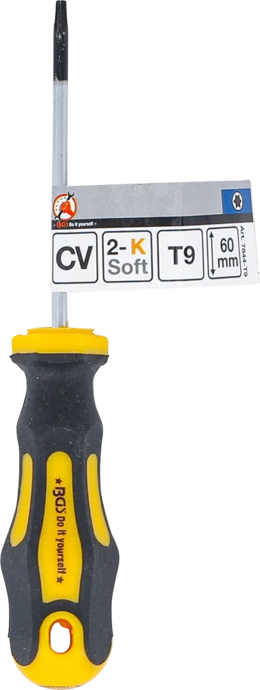 Csavarhúzó | T-profil (Torx) T9 | Pengehossz 60 mm
