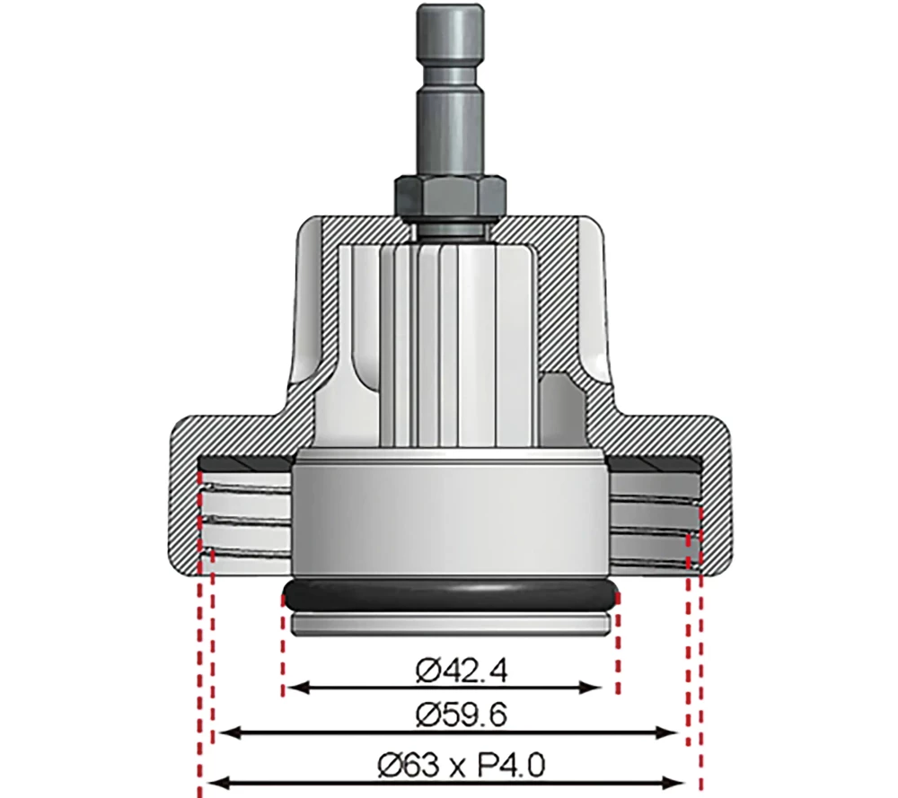 13-as sz. adapter a BGS 8027-hez, 8098 | Chrysler, Mercedes-Benz
