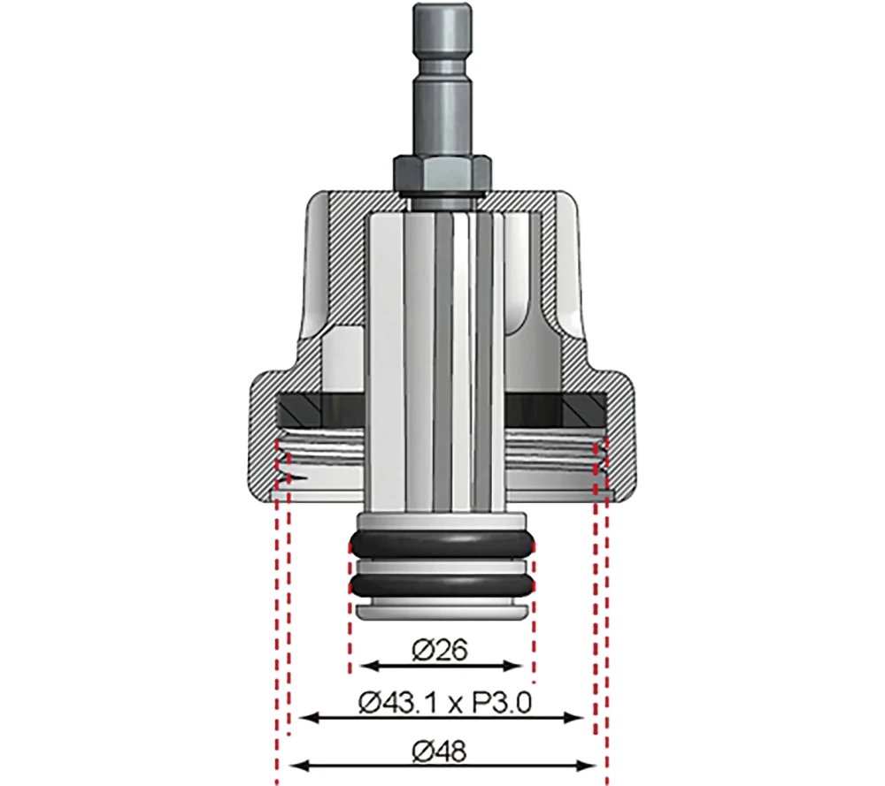 7-es sz. adapter a BGS 8027-hez, 8098 | Alfa Romeo, Citroën, Fiat, Mini, Peugeot, Renault, Saab