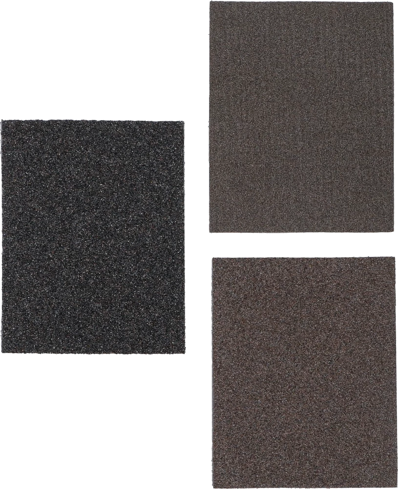Csiszolószivacs-készlet | K 46, 80, 120 | 3 darabos