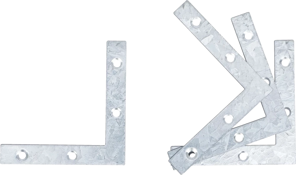 L-derékszög | 75 x 75 x 12 mm | 4 darabos
