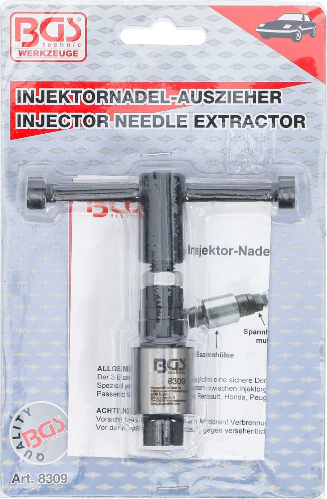 Injektor fúvókatű lehúzó