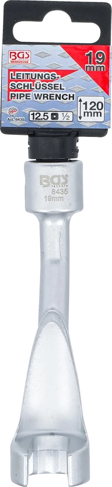 Speciális kulcs befecskendező vezetékekhez | Mercedes-Benz | 12,5 mm (1/2") | 19 mm