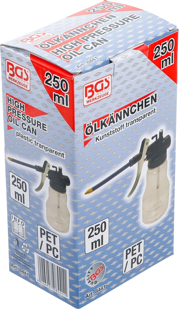 Olajozó kanna műanyag | 250 ml