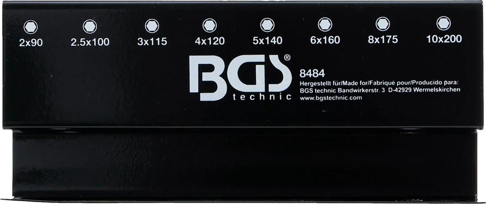 Tartó | a BGS 8484-hez | üres