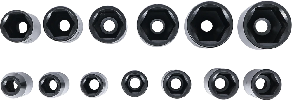 Levegős dugókulcskészlet | 12,5 mm (1/2") | 10 - 32 mm | 13 darabos