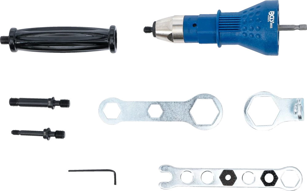 Szegecsanyahúzó adapter | M6 / M8 / M10