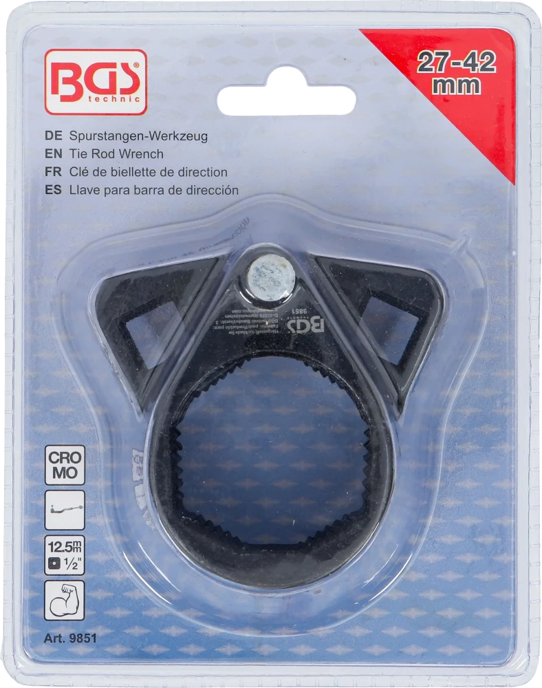 Kormányösszekötő szerszám | 12,5 mm (1/2") | 27 - 42 mm