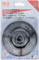 Olajszűrőkulcs | 15 élű | Ø 108 mm | Iveco, Renault, Scania, Volvo