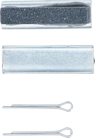 Tartalék szorítópofák honolószerszámhoz BGS 1155 | 30 mm-es pofák | K 220 | 2 darabos
