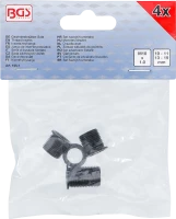 Menetes készlet | M10 x 1,0 mm | a BGS 165-hez | 4 darabos