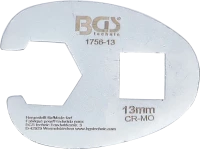 Hollanderkulcs | 10 mm (3/8") | 13 mm